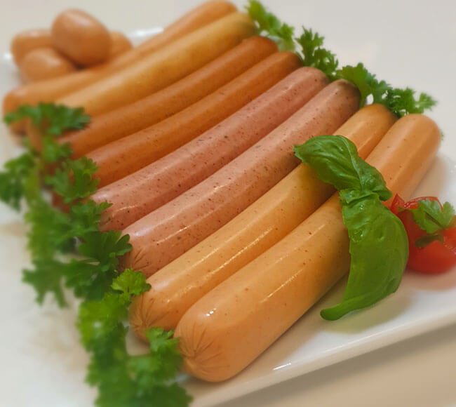 Food service - Vegetarian & vegan sausages